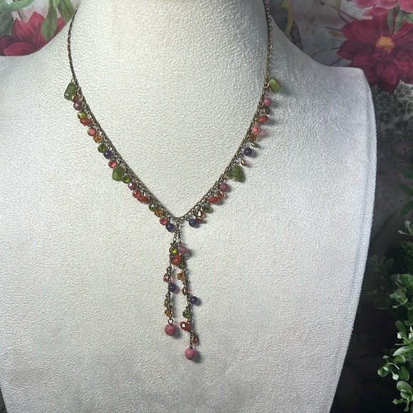 liz palacios Jewelry - Liz Palacios Necklace with natural Stones.